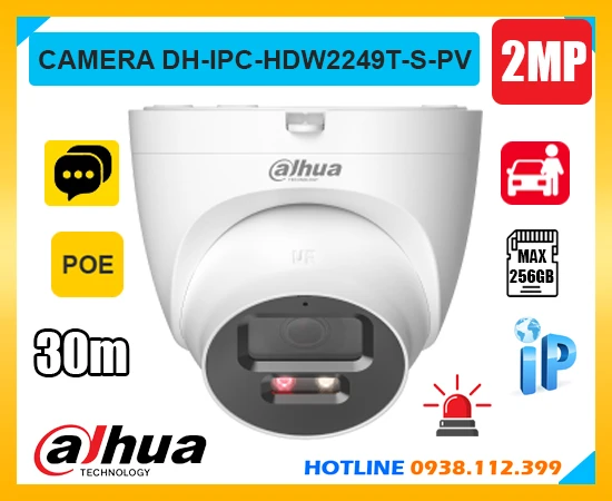 DH-IPC-HDW2249T-S-PV Camera Dahua (2MP), camera quan sát DH-IPC-HDW2249T-S-PV, camera DH-IPC-HDW2249T-S-PV giá rẻ, lắp đặt camera DH-IPC-HDW2249T-S-PV, lắp camera DH-IPC-HDW2249T-S-PV chính hãng, camera báo động DH-IPC-HDW2249T-S-PV, camera dahua DH-IPC-HDW2249T-S-PV,