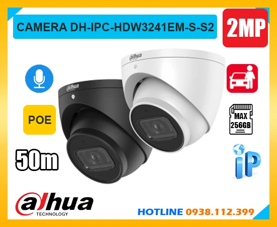Camera Dahua DH-IPC-HDW3241EM-S-S2 (2MP), DH-IPC-HDW3241EM-S-S2, camera quan sát DH-IPC-HDW3241EM-S-S2, lắp đặt camera DH-IPC-HDW3241EM-S-S2, camera DH-IPC-HDW3241EM-S-S2 chính hãng, camera DH-IPC-HDW3241EM-S-S2 giá rẻ, camera ghi âm DH-IPC-HDW3241EM-S-S2, lắp camera DH-IPC-HDW3241EM-S-S2 giá rẻ,
