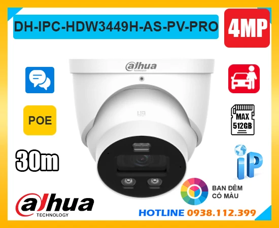 DH-IPC-HDW3449H-AS-PV-PRO Camera Dahua (4MP), camera quan sát DH-IPC-HDW3449H-AS-PV-PRO, camera DH-IPC-HDW3449H-AS-PV-PRO giá rẻ, lắp đặt camera DH-IPC-HDW3449H-AS-PV-PRO, lắp camera DH-IPC-HDW3449H-AS-PV-PRO giá rẻ, DH-IPC-HDW3449H-AS-PV-PRO, camera dahua DH-IPC-HDW3449H-AS-PV-PRO,