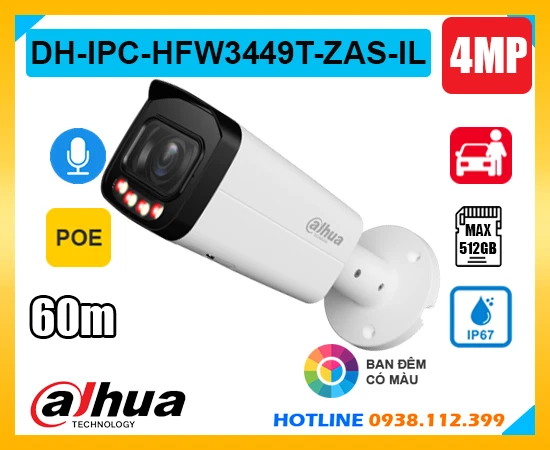 Camera Dahua DH-IPC-HFW3449T-ZAS-IL (4MP), camera quan sát DH-IPC-HFW3449T-ZAS-IL, lắp đặt camera DH-IPC-HFW3449T-ZAS-IL, lắp camera DH-IPC-HFW3449T-ZAS-IL giá rẻ, camera ghi âm DH-IPC-HFW3449T-ZAS-IL, camera DH-IPC-HFW3449T-ZAS-IL giá rẻ, camera ngoài trời DH-IPC-HFW3449T-ZAS-IL,