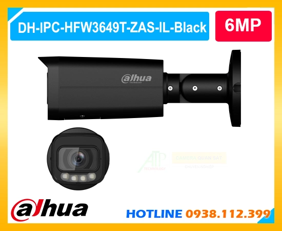 Camera Dahua DH-IPC-HFW3649T-ZAS-IL-Black, DH-IPC-HFW3649T-ZAS-IL-Black chính hãng, camera DH-IPC-HFW3649T-ZAS-IL-Black 6MP, giá DH-IPC-HFW3649T-ZAS-IL-Black, lắp đặt DH-IPC-HFW3649T-ZAS-IL-Black, review DH-IPC-HFW3649T-ZAS-IL-Black,camera chính hãng, camera giá rẻ 