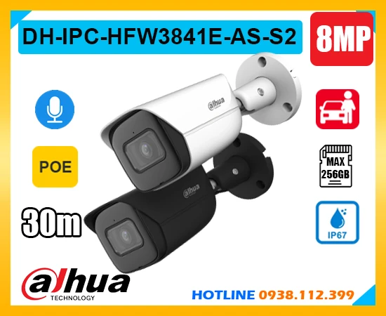 Camera DH-IPC-HFW3841E-AS-S2 Dahua (8MP), camera quan sát DH-IPC-HFW3841E-AS-S2, lắp đặt camera DH-IPC-HFW3841E-AS-S2, lắp camera DH-IPC-HFW3841E-AS-S2 giá rẻ, camera ghi âm DH-IPC-HFW3841E-AS-S2, camera DH-IPC-HFW3841E-AS-S2 chính hãng, DH-IPC-HFW3841E-AS-S2,