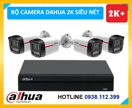 bộ camera dahua 2K giá rẻ, lắp đặt bộ camera Dahua 2K, trọn bộ camera Dahua 2k, lắp camera Dahua trọn bộ 2K, lắp bộ camera Dahua 2K siêu nét