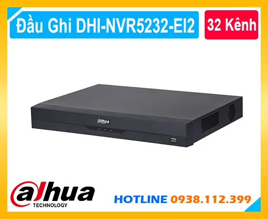 DHI-NVR5232-EI2,DHI-NVR5232-EI2 giá mới nhất,DHI-NVR5232-EI2 Chất Lượng,thông số DHI-NVR5232-EI2 Đầu Ghi Dahua ,giá kỹ thuật Sỉ DHI-NVR5232-EI2,DHI-NVR5232-EI2 chính hãng