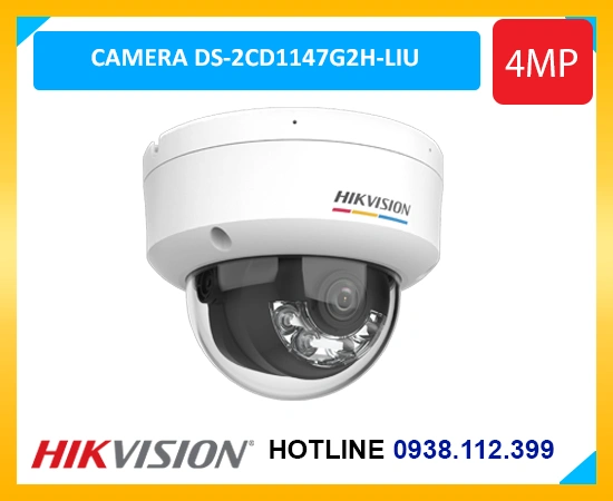DS-2CD1147G2H-LIU Hikvision, camera IP DS-2CD1147G2H-LIU, camera dome ColorVu DS-2CD1147G2H-LIU, thông tin DS-2CD1147G2H-LIU, camera DS-2CD1147G2H-LIU có mic, giá camera DS-2CD1147G2H-LIU, DS-2CD1147G2H-LIU ghi hình ban đêm có màu, lắp camera Hikvision DS-2CD1147G2H-LIU