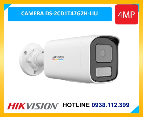 DS-2CD1T47G2H-LIU, camera DS-2CD1T47G2H-LIU, camera Hikvision DS-2CD1T47G2H-LIU, camera ColorVu DS-2CD1T47G2H-LIU, camera IP 4MP DS-2CD1T47G2H-LIU, camera thân trụ DS-2CD1T47G2H-LIU, giá DS-2CD1T47G2H-LIU, thông số DS-2CD1T47G2H-LIU, camera ngoài trời DS-2CD1T47G2H-LIU