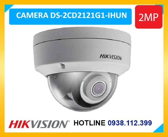 camera IP DS-2CD2121G1-IHUN, camera Hikvision DS-2CD2121G1-IHUN chính hãng, camera dome hồng ngoại DS-2CD2121G1-IHUN, giá camera DS-2CD2121G1-IHUN, camera IP 2MP DS-2CD2121G1-IHUN, lắp đặt camera Hikvision DS-2CD2121G1-IHUN, camera chống nước DS-2CD2121G1-IHUN