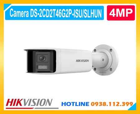 DS-2CD2T46G2P-ISU/SLHUN,DS-2CD2T46G2P-ISU/SLHUN chính hãng, DS-2CD2T46G2P-ISU/SLHUN giá rẻ,camera IP DS-2CD2T46G2P-ISU/SLHUN 4MP 2 ống kính, camera DS-2CD2T46G2P-ISU/SLHUN 2 mắt góc siêu rộng,