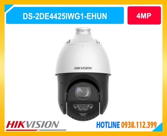 camera hikvision ds-2de4425iwg1-ehun, camera speed dome 4mp, camera ptz zoom 25x, camera hikvision acuSense, camera an thành phát