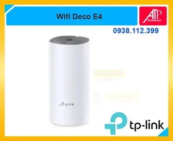 TP-Link Deco E4, WiFi Mesh AC1200, hệ thống WiFi Mesh, WiFi Mesh TP-Link, WiFi phủ sóng toàn nhà