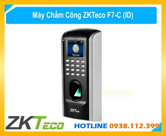 ZKTeco F7-C (ID), Chuyên Máy Chấm Công Giá Rẻ  F7-C (ID), Lắp đặt máy chấm công F7-C (ID), ZKTeco F7-C (ID), Máy Chấm Công Vân Tay  F7-C (ID, Máy Chấm Công ZKTeco  F7-C (ID)