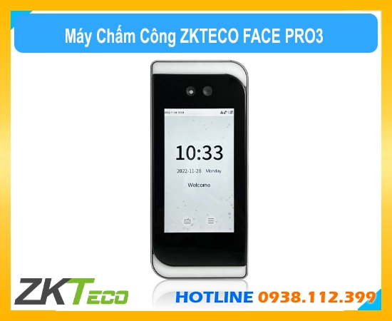 máy chấm công khuôn mặt FacePro3, máy FacePro3, máy chấm công FacePro3, máy chấm công nhận diện khuôn mặt FacePro3, máy nhận diện khuôn mặt FacePro3, máy quét khuôn mặt FacePro3, máy chấm công FacePro3 wifi