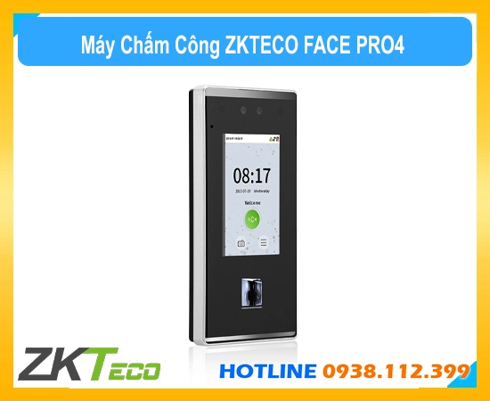 máy chấm công khuôn mặt FacePro4, máy chấm công FacePro4, máy FacePro4, máy nhận diện khuôn mặt FacePro4, máy chấm công FacePro4 wifi, máy quét khuôn mặt FacePro4, máy chấm công nhận diện khuôn mặt FacePro4