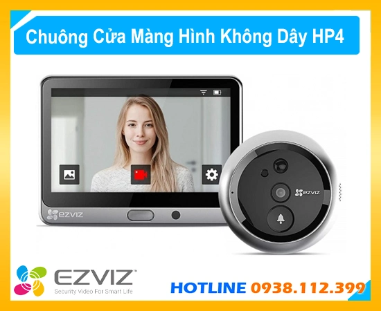 Chuông của EZVIZ HP4, Chuông của màn hình HP4, Lắp chuông cửa HP4, CHuông cửa chính hãng HP4 , Lắp Đặt CHuông cửa HP4, EZVIZ hp4 , HP4 chính hãng, HP4 giá rẻ  