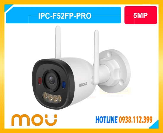 Camera IMOU Bullet 2E Pro 5MP,Camera WiFi ngoài trời 5MP,Camera Full Color IMOU,Camera AI phát hiện người và xe,Camera WiFi 6 chống nước IP67