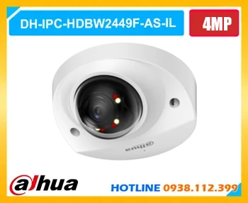 Camera Dahua DH-IPC-HDBW2449F-AS-IL, Camera IP HDBW2449F AS IL, Camera 4MP Dahua HDBW2449F, Camera Dahua HDBW2449F, Camera Dome Dahua HDBW2449F IL, Camera Dahua IPC-HDBW2449F AS IL, Camera quan sát Dahua HDBW2449F