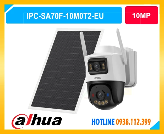camera imou ipc-sa70f-10m0t2-eu, camera năng lượng mặt trời imou 10mp, camera wifi 4g imou, camera 2 ống kính imou, camera aov dual 10mp