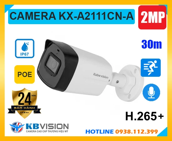 KX-A2111CN-A Camera KBVISION (2MP), camera quan sát KX-A2111CN-A, lắp đặt camera KX-A2111CN-A, camera chính hãng KX-A2111CN-A, camera ngoài trời KX-A2111CN-A, lắp camera KX-A2111CN-A giá rẻ, camera ghi âm KX-A2111CN-A, KX-A2111CN-A, 