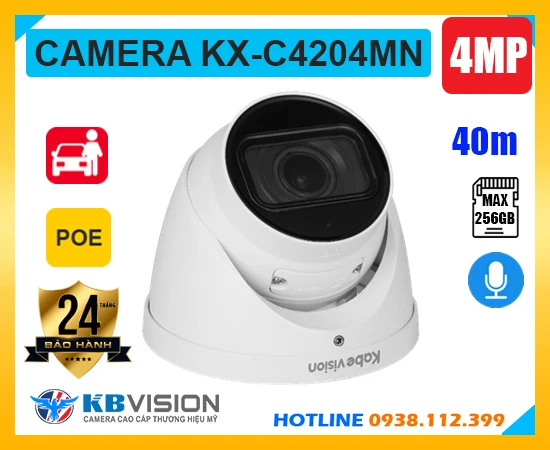 Camera Ghi Âm KX-C4204MN KBvision (4MP), camera quan sát KX-C4204MN, lắp đặt camera KX-C4204MN, lắp camera KX-C4204MN giá rẻ, camera chính hãng KX-C4204MN, KX-C4204MN, camera KX-C4204MN giá rẻ, camera ghi âm KX-C4204MN, camera trong nhà KX-C4204MN,