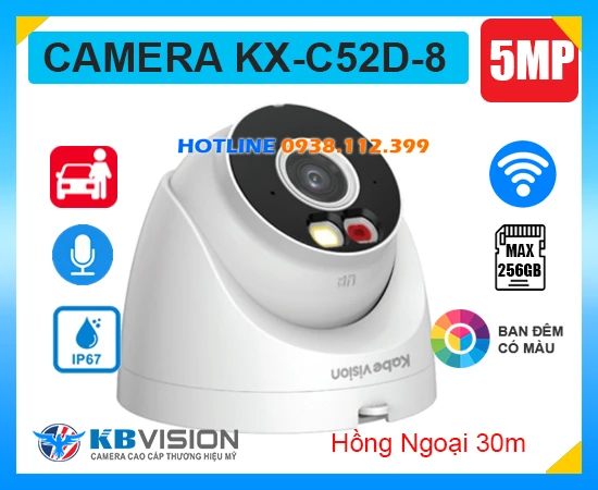 KX-C52D-8 CAMERA QUAN SÁT ĐÓNG HÀNG (5MP), CAMERA ĐÓNG HÀNG KBVISION KX-C52D-8, KX-C52D-8, camera quan sát KX-C52D-8, camera ghi âm KX-C52D-8, camera không dây KX-C52D-8, camera KX-C52D-8 giá rẻ, camera ip wifi KX-C52D-8, camera KX-C52D-8 chính hãng,