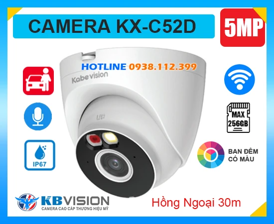 CAMERA WIFI KBVISION KX-C52D (5MP), camera quan sát KX-C52D, lắp đặt camera KX-C52D, lắp camera KX-C52D giá rẻ, camera ghi âm KX-C52D, camera không dây KX-C52D, camera chính hãng KX-C52D, KBVISION KX-C52D, KX-C52D, camera KX-C52D giá rẻ, 