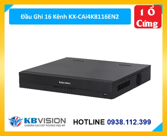 Đầu Ghi 16 Kbvision KX-CAi4K8116EN2,KX-CAi4K8116EN2 Tốt nhất,thông số KX-CAi4K8116EN2,KX-CAi4K8116EN2 Chất lượng nhất,KX-CAi4K8116EN2 Chiết khấu cao,KX-CAi4K8116EN2 Tiết kiệm,KX-CAi4K8116EN2 mới,bán KX-CAi4K8116EN2