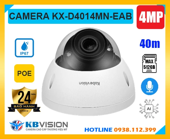 Camera KBVISION KX-D4014MN-EAB (4MP), KX-D4014MN-EAB, camera quan sát KX-D4014MN-EAB, lắp đặt camera KX-D4014MN-EAB, camera ghi âm KX-D4014MN-EAB, lắp camera KX-D4014MN-EAB giá rẻ, camera trong nhà KX-D4014MN-EAB, camera phát hiện khuôn mặt KX-D4014MN-EAB,