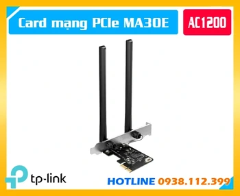 card mạng MERCUSYS MA30E, MERCUSYS MA30E, card WiFi PCIe AC1200, card WiFi Bluetooth 5.0, card mạng WiFi cho PC, card WiFi PCI Express, card mạng WiFi MERCUSYS, card WiFi Windows 11
