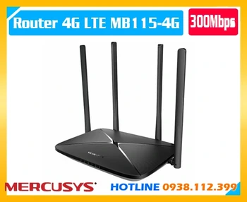 Router WiFi 4G MERCUSYS MB115-4G, MERCUSYS MB115-4G, Router 4G MERCUSYS MB115-4G, Router cắm SIM MERCUSYS, Router WiFi 300Mbps MB115-4G, Router 4G LTE MERCUSYS, Bộ phát WiFi 4G MB115-4G, MB115-4G