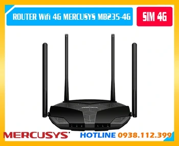 Router Wi-Fi Mercusys MB235-4G, Mercusys MB235-4G, Router 4G Mercusys MB235-4G, Router WiFi AC1200 4G+, Router cắm SIM Mercusys, Router WiFi Gigabit MB235-4G, Router EasyMesh Mercusys, MB235-4G