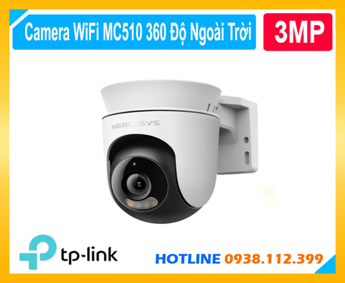 TP-Link MC510, Camera TP-Link MC510, Camera Wi-Fi MC510, camera MC510 2K 3MP,camera quay quét 360 độ, Thông số MC510,MC510,MC510 chính hãn