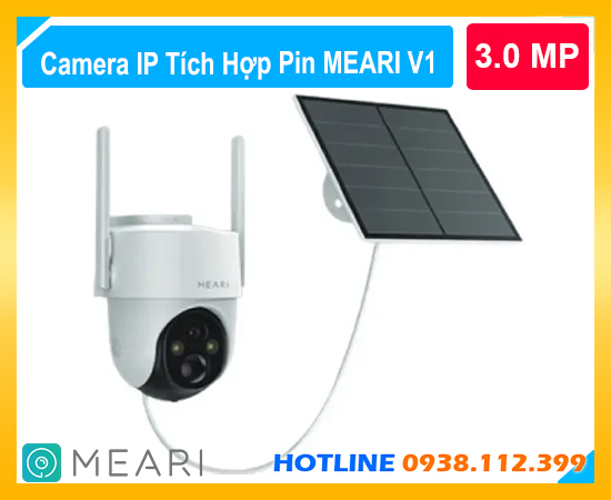 Camera MEARI V1 4G, Camera PTZ MEARI V1, Camera 3MP MEARI V1, Camera ngoài trời MEARI V1, Camera năng lượng mặt trời MEARI V1, Camera IP MEARI V1 4G, Camera MEARI V1 xoay nghiêng