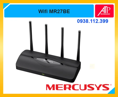 Mercusys MR27BE, Router Mercusys MR27BE, Router WiFi 7, WiFi 7 Mercusys, Router WiFi băng tần kép