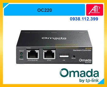 OC220 Bộ điều khiển Omada SDN, TP-Link OC220 chính hãng, OC220 Hardware Controller quản lý mạng, OC220 Cloud Controller cho doanh nghiệp, OC220 quản lý Access Point Omada, OC220 quản lý Switch và Gateway Omada, OC220 bộ điều khiển mạng tập trung, OC220 hỗ trợ quản lý đa chi nhánh