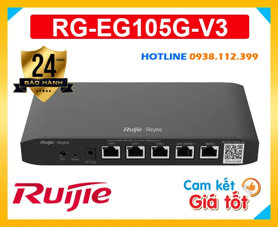 Bộ Định Tuyến Reyee RG-EG105G-V3, bộ định tuyến RG-EG105G-V3, bộ định tuyến RG-EG105G-V3 giá rẻ, lắp đặt bộ định tuyến RG-EG105G-V3, RG-EG105G-V3, lắp bộ định tuyến RG-EG105G-V3,