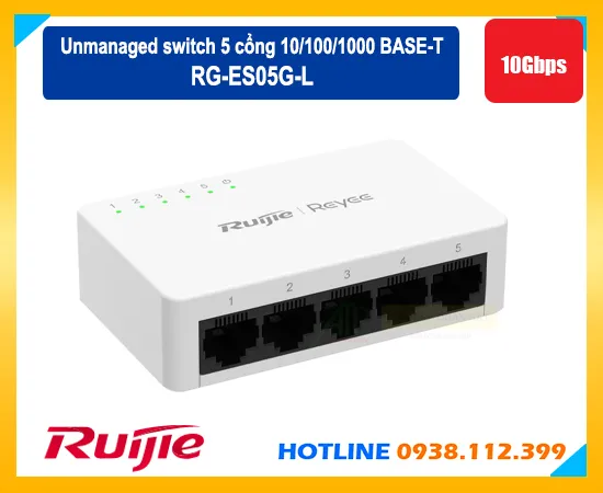 RG-ES05G-L ,Switch RG-ES05G-L ,Switch Ruijie RG-ES05G-L ,Switch Ruijie 5 Cổng BASE-T RG-ES05G-L, RG-ES05G-L Switch, RG-ES05G- L Switch Ruijie,RG-ES05G-L Switch 5 port,RG-ES05G-L Switch Ruijie 5 port