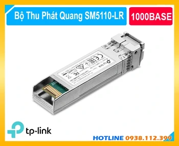 TP-Link SM5110-LR, SM5110-LR, Module Thu Phát Quang TP-Link SM5110-LR, Module quang SFP+ TP-Link, Module quang 10GBase-LR, Bộ thu phát quang TP-Link 10G, Module quang Single Mode LC, TP-Link Omada SM5110-LR