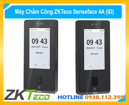  SenseFace 4A (ID), Máy chấm công SenseFace 4A (ID), Thiết bị chấm công SenseFace 4A (ID), SenseFace 4A (ID) chính hãng, SenseFace 4A (ID) giá rẻ, SenseFace 4A (ID)