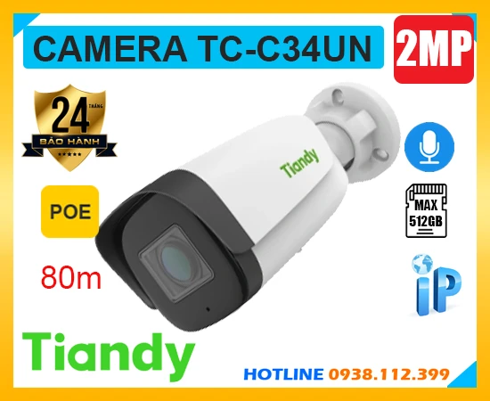 Camera TIANDY TC-C34UN (2MP), camera quan sát TIANDY TC-C34UN, lắp đặt camera TIANDY TC-C34UN, lắp camera TIANDY TC-C34UN giá rẻ, camera ghi âm TIANDY TC-C34UN, camera chính hãng TIANDY TC-C34UN, camera TIANDY TC-C34UN giá rẻ, camera ghi âm TIANDY TC-C34UN,
