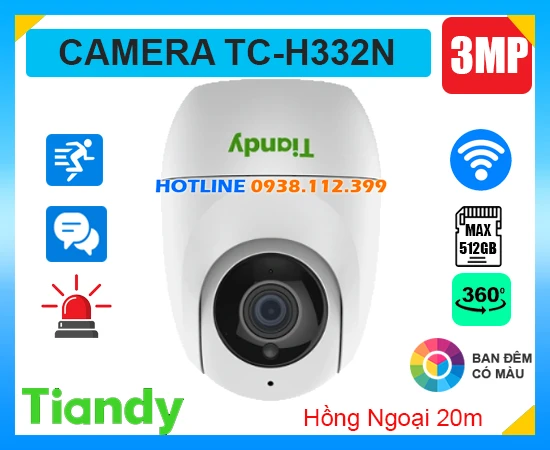Đèn dùng năng lượng mặt trời Camera TIANDY TC-H332N (3MP), camera quan sát TC-H332N, lắp đặt camera TC-H332N, lắp camera TC-H332N giá rẻ, camera giám sát TC-H332N, camera quay xoay TC-H332N, camera trong nhà TC-H332N, camera chính hãng TIANDY TC-H332N, TIANDY TC-H332N, camera TIANDY TC-H332N giá rẻ,