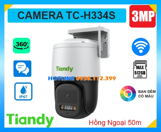 Đèn dùng năng lượng mặt trời Camera IP Wifi TIANDY TC-H334S (3MP), camera quan sát TC-H334S, camera giám sát TC-H334S, camera quay xoay ngoài trời TC-H334S, camera ngoài trời TC-H334S, lắp đặt camera TC-H334S, lắp camera TC-H334S giá rẻ, TC-H334S, TC-H334S,
