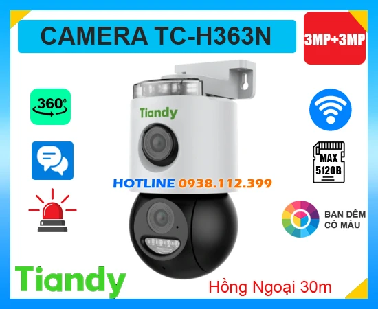 Đèn dùng năng lượng mặt trời Camera Ống Kính Kép TIANDY TC-H363N (3MP+3MP), camera 2 ống kính TC-H363N, camera quan sát TC-H363N, camera giám sát TC-H363N, lắp đặt camera TC-H363N, lắp camera TC-H363N giá rẻ, camera ngoài trời TC-H363N, camera chính hãng TIANDY TC-H363N, TIANDY TC-H363N,