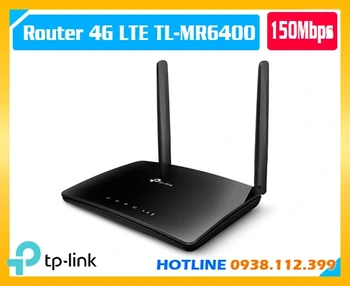 TP-Link TL-MR6400, Bộ Phát WiFi TP-Link TL-MR6400 4G LTE, Router 4G LTE TL-MR6400, Router WiFi TP-Link TL-MR6400, Router cắm SIM TP-Link, Router WiFi 300Mbps TL-MR6400, TP-Link 4G LTE Router, TL-MR6400