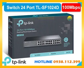 Switch TL-SF1024D TP-Link, Bộ chia TL-SF1024D, Hub mạng TL-SF1024D, Switch 24 cổng TL-SF1024D, Chia tín hiệu TL-SF1024D, Mạng switch TL-SF1024D, Switch rack TL-SF1024D