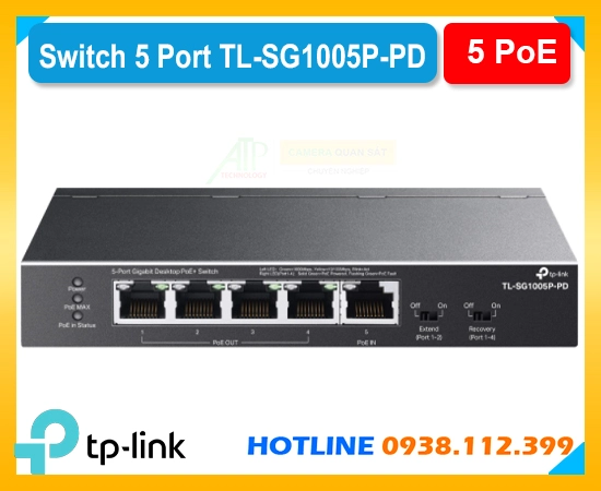 Switch TL-SG1005P-PD 5 cổng, TP-Link TL-SG1005P-PD PoE, Bộ chia TL-SG1005P-PD PoE, Mạng PoE TL-SG1005P-PD, TL-SG1005P-PD Switch Gigabit, TP-Link TL-SG1005P-PD 5 Port, TL-SG1005P-PD, swith chính hãng, switch giá rẻ 