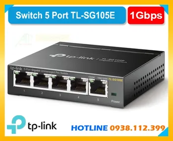 switch mạng tp-link tl-sg105e, bộ chia mạng tl-sg105e, hub mạng văn phòng tl-sg105e, switch 5 cổng tl-sg105e, chia mạng gigabit tl-sg105e, bộ chuyển mạng tl-sg105e, switch quản lý tl-sg105e, Switch chính hãng, Switch giá rẻ, 