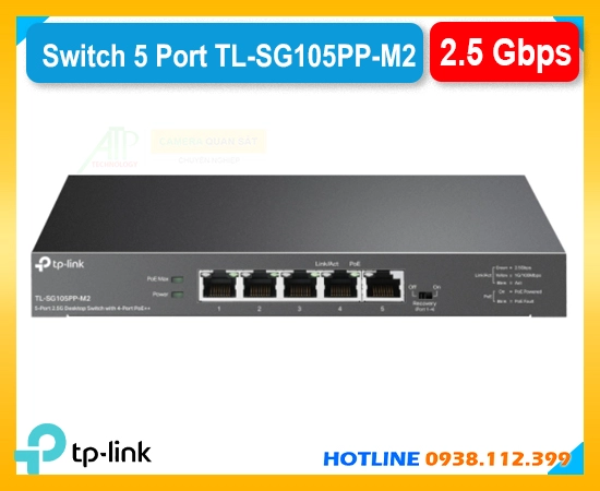 bộ chia TL-SG105PP-M2, switch mạng TL-SG105PP-M2, bộ chia PoE TL-SG105PP-M2, switch PoE++ TL-SG105PP-M2, TL-SG105PP-M2 2.5Gbps, switch gigabit TL-SG105PP-M2, TL-SG105PP-M2

