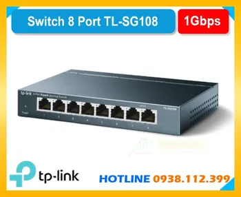 switch TL-SG108 gigabit, mạng 8 cổng TL-SG108, TL-SG108 không quản lý, TL-SG108 tiết kiệm điện, TL-SG108 vỏ thép, TL-SG108 QoS IGMP, switch Gigabit TL-SG108
