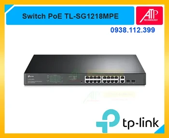 TL-SG1218MPE switch PoE Gigabit 18 cổng chính hãng, TL-SG1218MPE switch 16 cổng PoE+ công suất lớn, TL-SG1218MPE bộ chuyển mạch Gigabit cho camera IP, TL-SG1218MPE switch PoE quản lý lưu lượng hiệu quả, TL-SG1218MPE thiết bị mạng Gigabit hỗ trợ mở rộng, TL-SG1218MPE