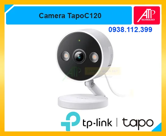 camera Tapo C120, Tapo C120 giá tốt, camera Tapo C120 chính hãng, camera Tapo C120 2K 4MP, camera Tapo C120 ngoài trời, camera Tapo C120 ban đêm có màu, camera Tapo C120 AI thông minh, Tapo C120 đàm thoại hai chiều, mua camera Tapo C120 giá rẻ